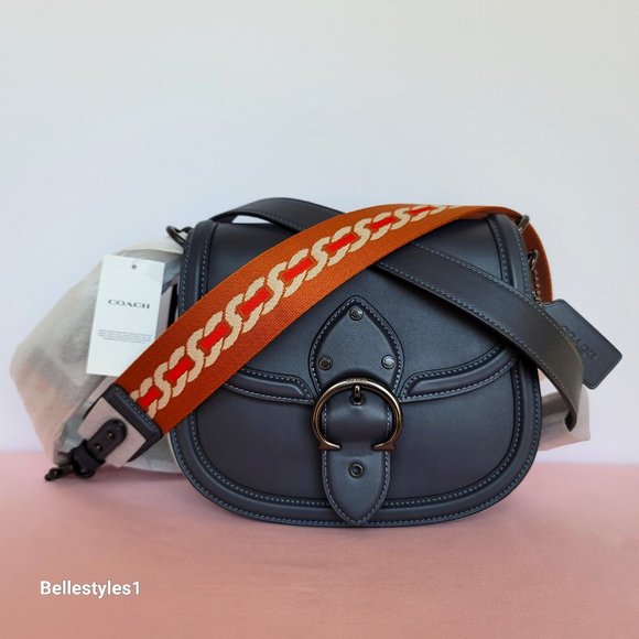 Coach Bags Coach Beat Saddle Glovetanned Leather Bag With bing